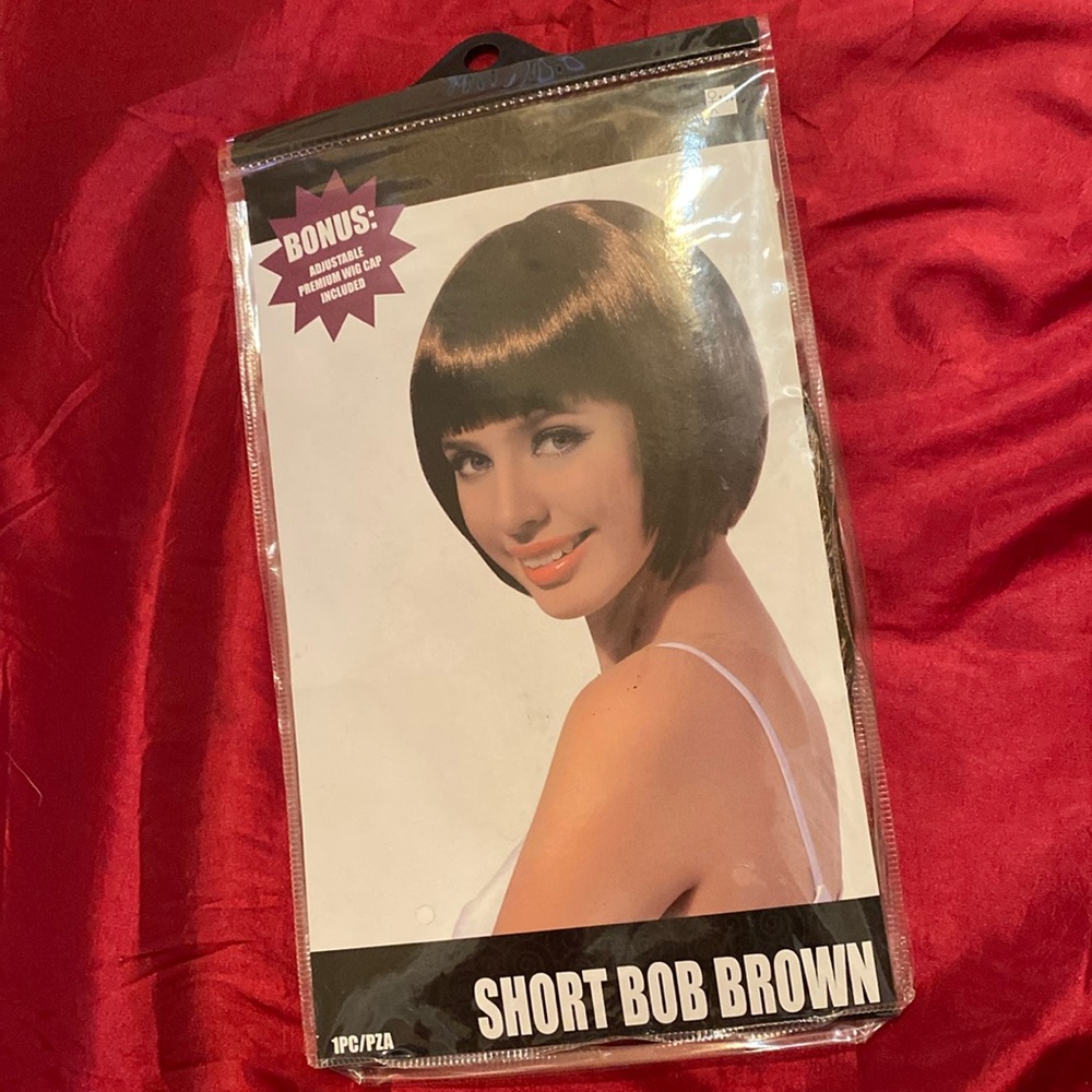 Wig Brown New in packaging